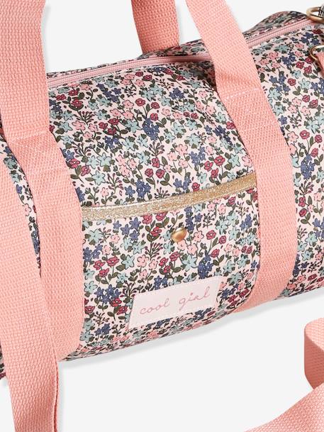 Bolsa de deporte 'sweet flowers' niña rosa maquillaje 