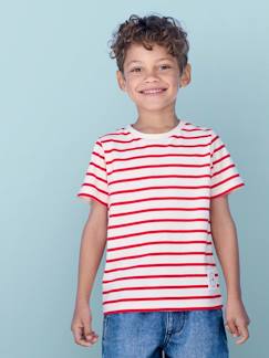 OEKO-TEX®-Niño-Camisetas y polos-Camisetas-Camiseta de manga corta y estilo marinero para niño