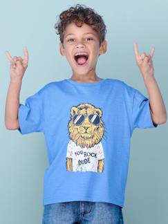 Niño-Camisetas y polos-Camisetas-Camiseta con motivo divertido animal para niño