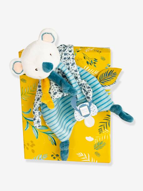 Yoca el koala doudou sujetachupetes - DOUDOU ET COMPAGNIE azul 