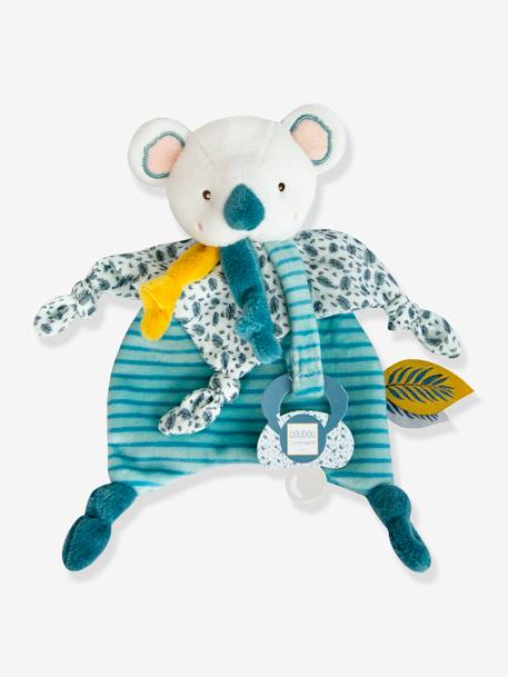 Yoca el koala doudou sujetachupetes - DOUDOU ET COMPAGNIE azul 