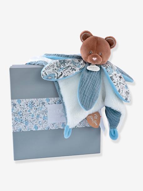 Doudou pétalo 27 cm Boh'aime - DOUDOU ET COMPAGNIE azul 