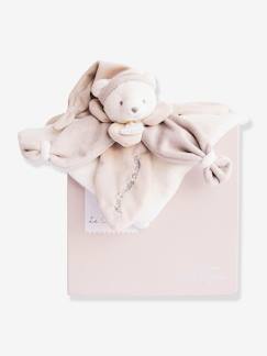 Juguetes- Primera edad-Doudou cuadrado oso 24 cm collector - DOUDOU ET COMPAGNIE