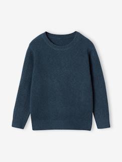 Niño-Jerséis, chaquetas de punto, sudaderas-Jerséis de punto-Jersey BASICS de punto suave para niño