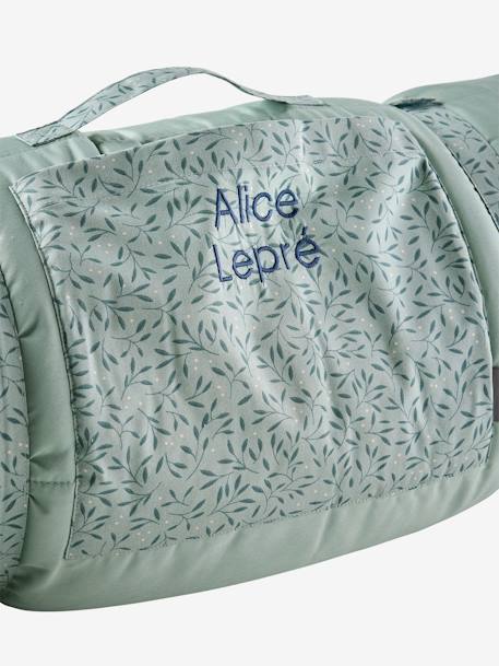 Colchoneta siesta escuela infantil MINILI BROCELIANDE personalizable azul oscuro 