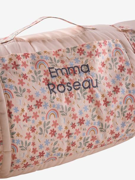 Colchoneta siesta personalizable escuela infantil MINILI MAGIA rosa 