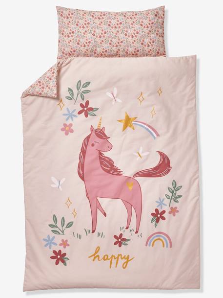 Colchoneta siesta personalizable escuela infantil MINILI MAGIA rosa 