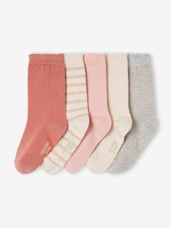 Pack de 5 pares de calcetines para niña