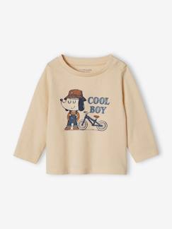 -Camiseta motivo "cool boy" bebé niño de algodón orgánico