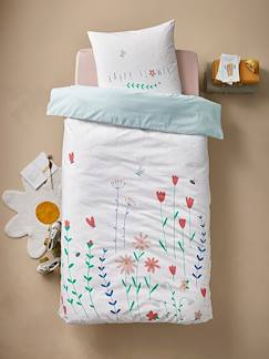 Textil Hogar y Decoración-Ropa de cama niños-Juego de cama infantil Magicouette FLOWERS, con algodón reciclado
