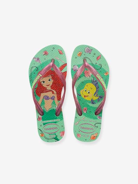 Chanclas Slim Princess HAVAIANAS® infantiles verde 