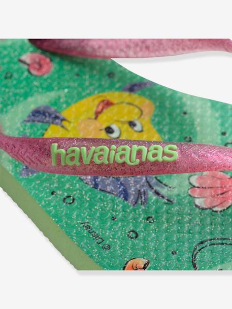 Chanclas Slim Princess HAVAIANAS® infantiles verde 