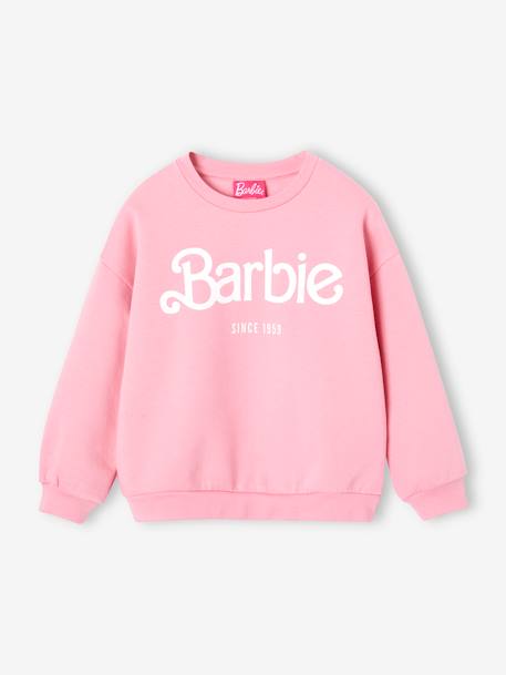 Sudadera Barbie® de felpa rosa chicle 