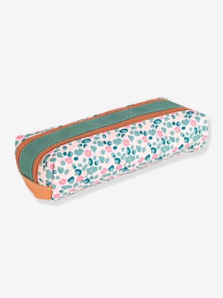 Estuche Iris Tann's verde estampado 