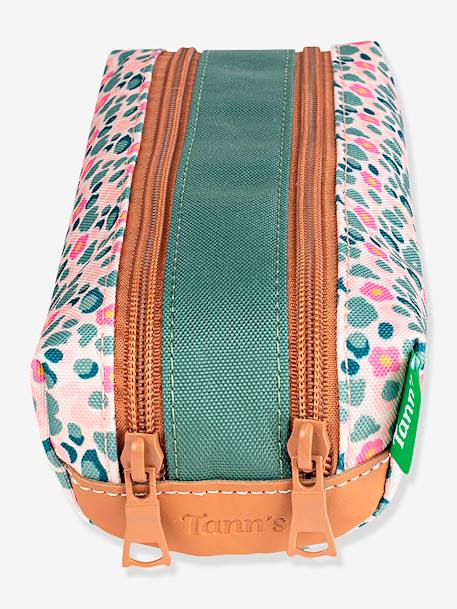 Estuche Iris Tann's verde estampado 