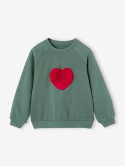 Niña-Jerséis, chaquetas de punto, sudaderas-Sudaderas-Sudadera divertida para niña