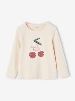 Niña-Camisetas-Camiseta con mensaje, para niña