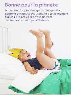Puericultura- Cuidado del bebé- Pañales y toallitas-Pack de 3 pañales de aprendizaje lavables Revolucionario, 3-4 años Bambino Mio