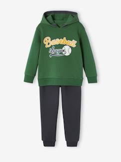 Conjunto deportivo sudadera con capucha y pantalón de chándal para niño