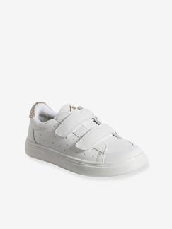 -Zapatillas infantiles con detalles dorados