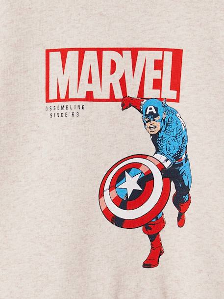 Sudadera Capitán América Vengadores Marvel® infantil beige jaspeado 