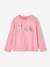 Camiseta Barbie con motivo de lentejuelas reversibles infantil rosa chicle 