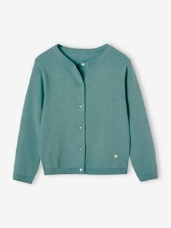 Niña-Chaqueta Basics de punto fino para niña