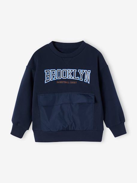 Sudadera Brooklyn de deporte niño azul oscuro 