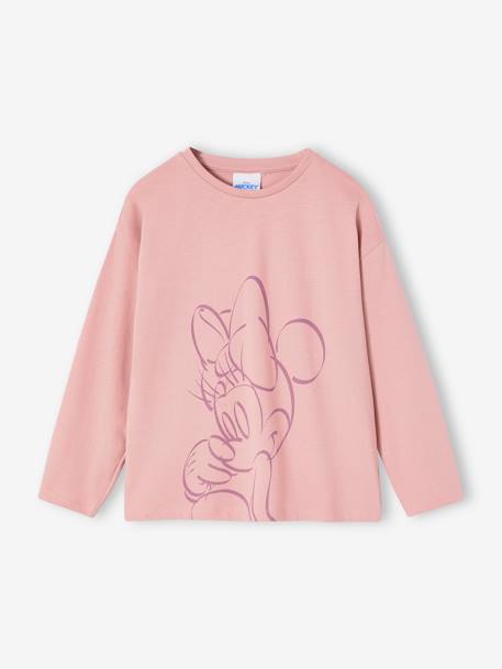 Camiseta Disney® Minnie de manga larga malva 