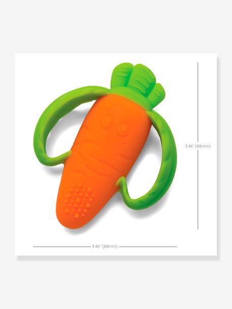 Mordedor de silicona con forma de zanahoria INFANTINO multicolor 