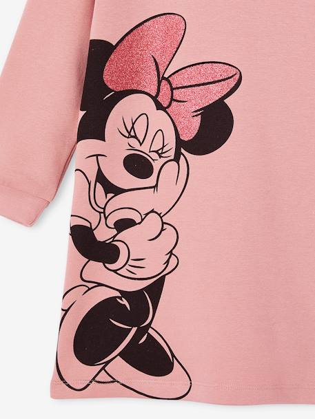 Vestido sudadera con capucha Disney® Minnie malva 