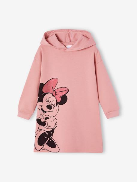 Vestido sudadera con capucha Disney® Minnie malva 