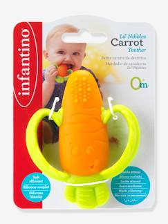 -Mordedor de silicona con forma de zanahoria INFANTINO