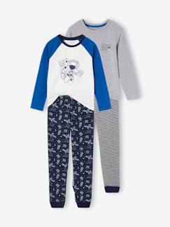 Pijamas y bodies bebé-Pack de 2 pijamas con motivos "space explorer" niño