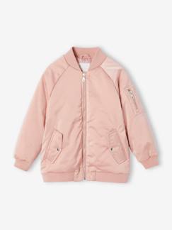 Niña-Chaqueta bomber efecto satinado niña