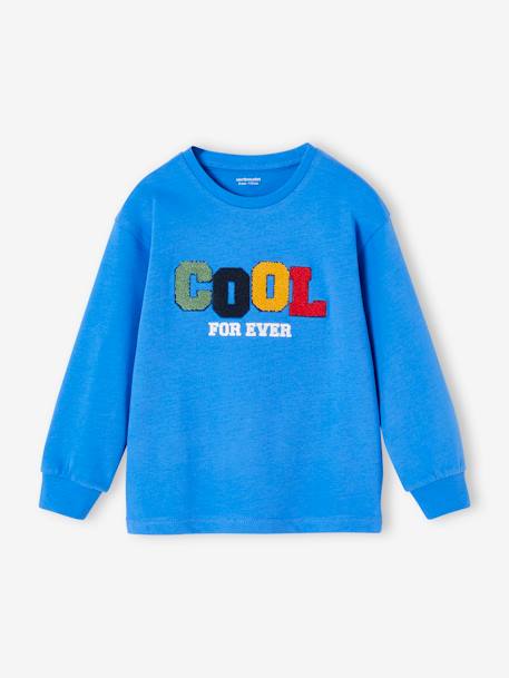 Camiseta cool para niño azul intenso 