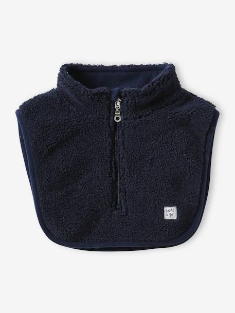 Braga de cuello de sherpa niño azul pizarra 