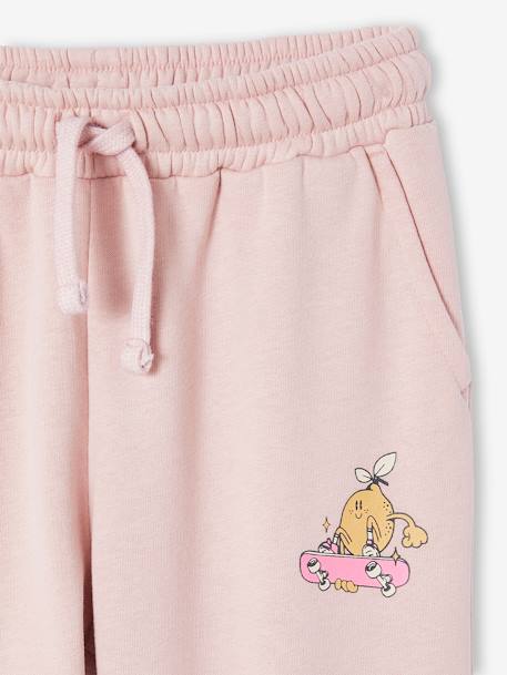 Pantalón de chándal detalles fantasía de felpa niña rosa maquillaje 