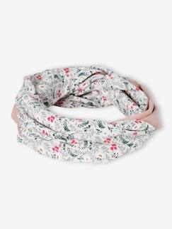 -Snood bicolor reversible niña