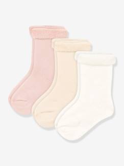 Niña-Ropa interior-Pack de 3 pares de calcetines PETIT BATEAU