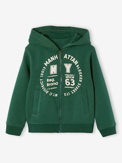 Niño-Ropa deportiva-Sudadera deportiva con capucha y cremallera BASICS niño