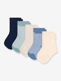 Roupa Interior-Pack de 5 pares de calcetines PETIT BATEAU