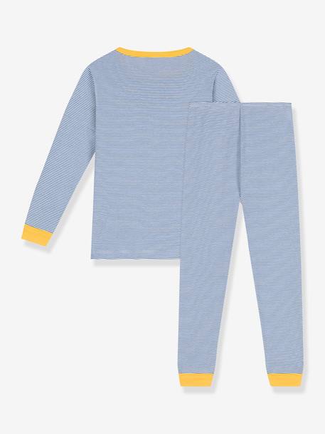 Pijama a rayas PETIT BATEAU rayas azul 