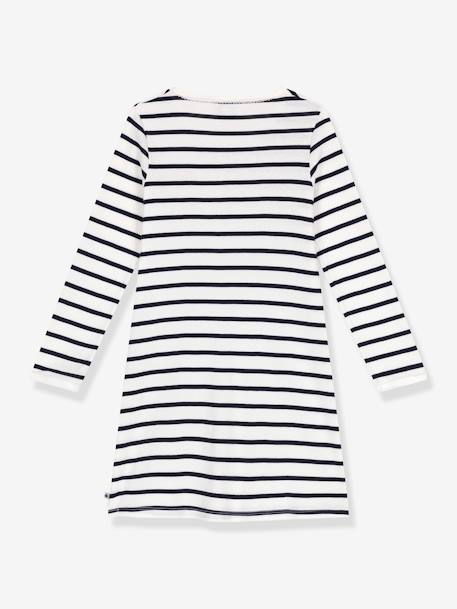 Camisón a rayas PETIT BATEAU rayas azul 