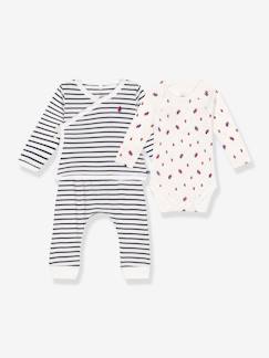 -Conjunto de 3 prendas para bebé PETIT BATEAU