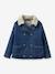 Chaqueta denim con forro de sherpa para niña CYRILLUS stone 