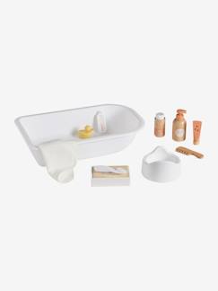 Juguetes-Set de accesorios de baño para muñeco de madera FSC®