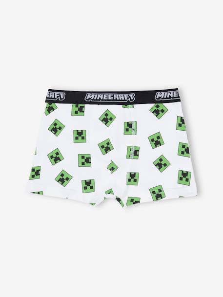 Pack de 3 boxers Minecraft® con motivos azul marino 