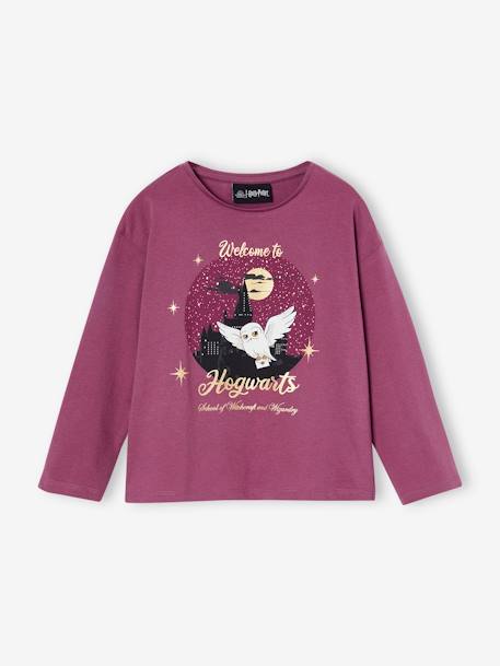 Camiseta Hedwig Harry Potter® infantil ciruela 