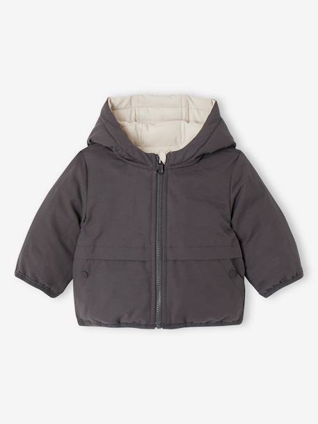 Bebé-Abrigos, monos piloto- Abrigos-Parka reversible para bebé